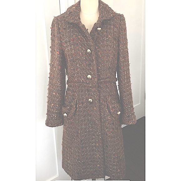 KATE SPADE tweed wool coat - Picture 8 of 16